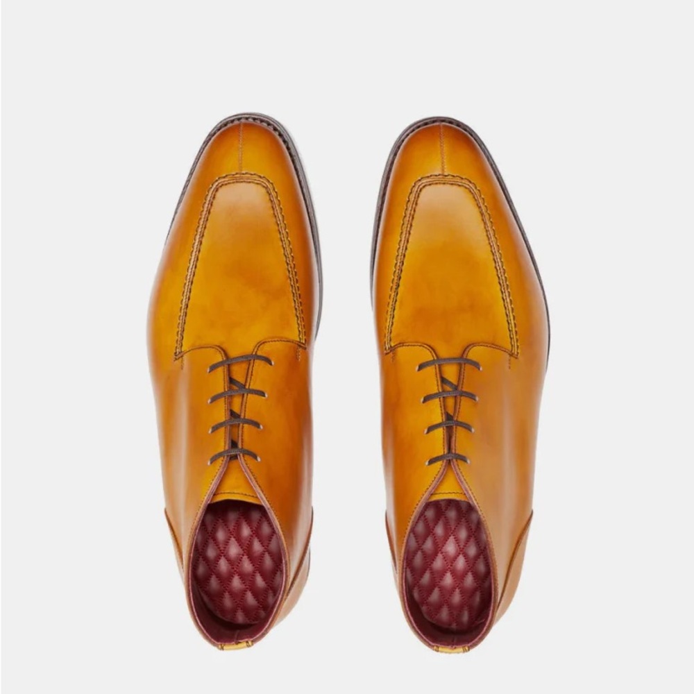 Cobbler Union Tan Leather Ankle Boot